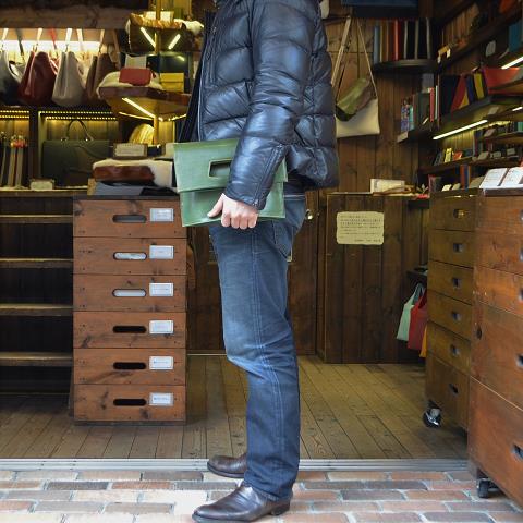 神戸元町にあるレザーバッグをオーダーできるハンドメイドのお店「創作鞄槌井」の改装工事後